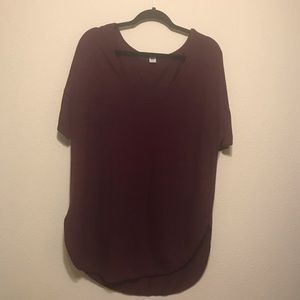 Old Navy Maroon T-shirt